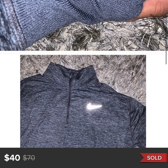 Blue nike pullover - Picture 9 of 9